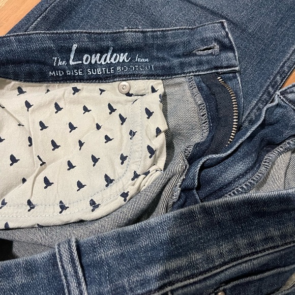 MiH Jeans The London Jean Mid Rise Subtle Bootcut Size 29 - Picture 7 of 8